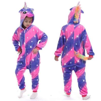 China New Winter Adults Animal Bath Robe Thick Flannel Nightgowns Sleepwear Women Men Bathrobe Unicorn Bathrobe Pajamas Kids Bath Robe for sale