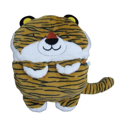 China 167cm soft stuffed customized design plush happy Tiger sleeping bag for babies and teenagers for sale