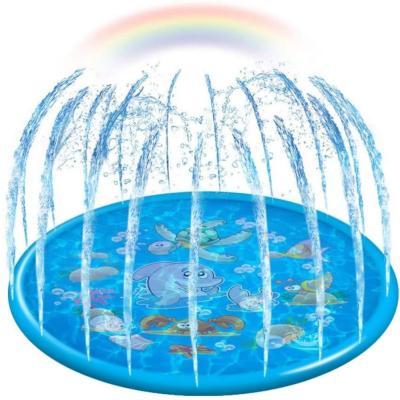 China Waterjet cushion outdoor children's playground pad children's play toy PVC spray pad en venta