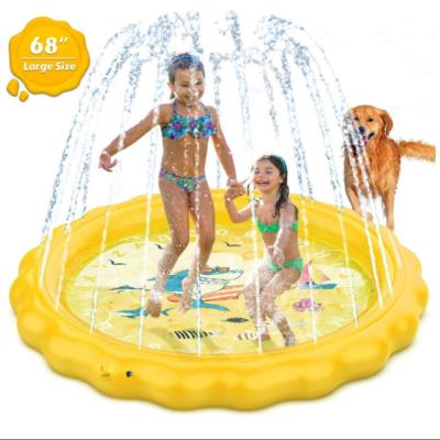 China 2021 water play equipment kids toddlers outdoor games water splash pad sprinkler for sale