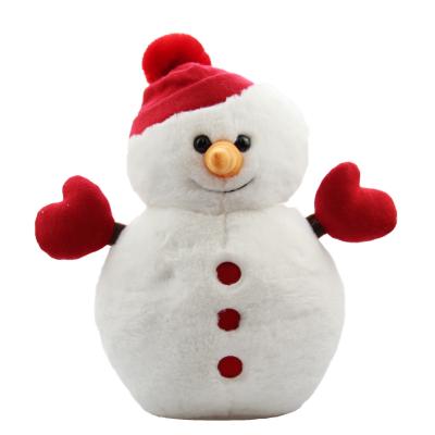 China Christmas Stuffed Soft Doll Snowman Christmas Decoration for Families for sale