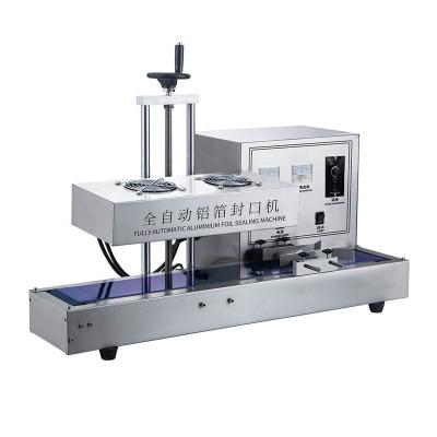 China Food QK-3000 Fully automatic induction sealer plastic glass bottle pill aluminum foil Sealer can sealing machine for sale