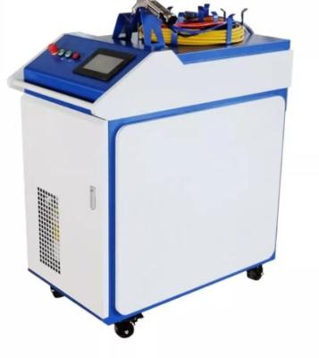 China Machinery Repair Shops QK-F1000H 1000W Automatic send silk Handheld laser welding machine for Cabinet, chassis, sheet metal parts welding for sale