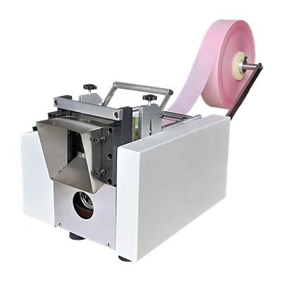 China Garment Shops QK-100 automatic soft film non woven fabric sticker PVC film paper roll to sheet cutter cutting machine for sale