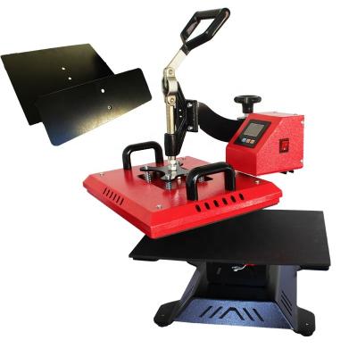 China Hotels QK-1807 Manual hand shaking flat plate shoes sock thermal transfer press machine for sale