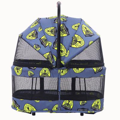 China Sustainable 300D Oxford Cloth Comfortable Pet Carrier Sling Bag Customized Colorful Pet Cage Travel Storage Basket Pet Sling Carrier for sale