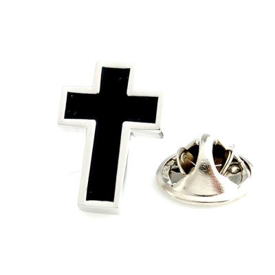 China China Custom Hard Enamel Pin Soft Enamel Cross Lapel Pins for sale