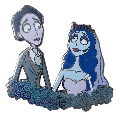 China China Corpse Bride Pin Enamel Team Bride Pins Bride Enamel Pin for sale