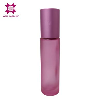 China Cosmetic Refillable Empty 10ml Roll On Travel Size Glass Bottle And Oil Sample Fragrance Perfume Packaging for sale