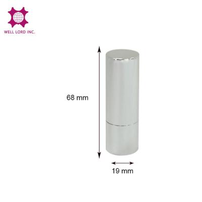 China New cosmetics products for women mini metal aluminum lip balm tube elegant aluminum empty lip balm container for sale