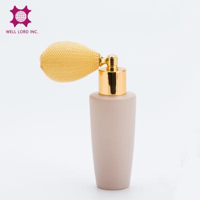 China 30ml empty glass hair care cosmetic product japan bottle with powder spray for glitter powder perfume packaging for sale