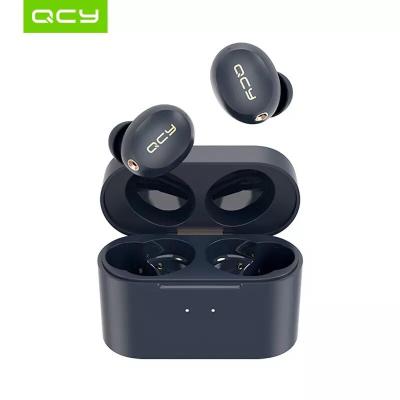 China In-Ear QCY HT01 Hybrid Active Noise-Canceling Headphones 5.0 TWS ANC Headphones Wireless Charging Hall Switch Headset for sale