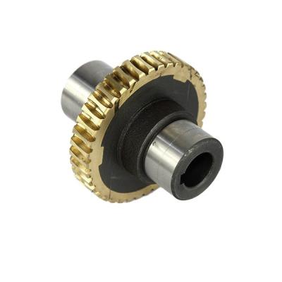 China High New Preision Worm Gear Kit For Bronze Tiller Tine Shaft Gear Horse Kit for sale