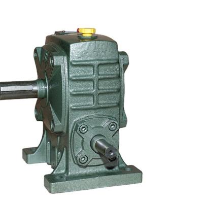 China High quality helical worm gear reducer factory building material stores wp hard gearbox for sale