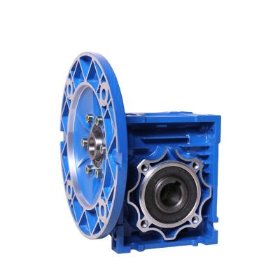 China Metal Gear 1400 RPM High RPM Cast Iron Worm Gear Reducer Stepper Motor Worm Gear Motor Gear Box for sale