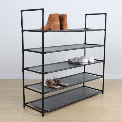 China metal other) 2021 tiered shoe rack (factory supply adjustable vertical shoe rack for sale