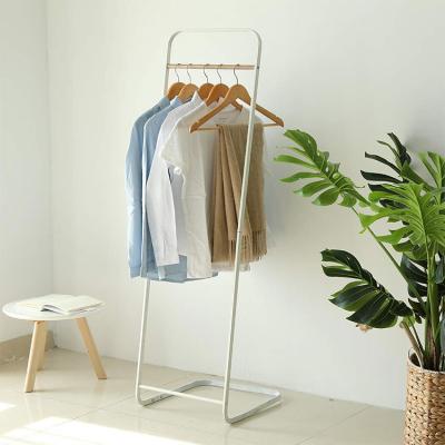 China Simple Design Space Saving Clothes Rack Metal Display Portable Coat Rack Clothes Stand Metal Rack for sale