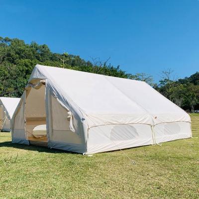 China Glamhom Large Waterproof Camping Tent Waterproof 2 Bedroom Large Size Inflatable Airtight Camping Tent Travel Tent for sale