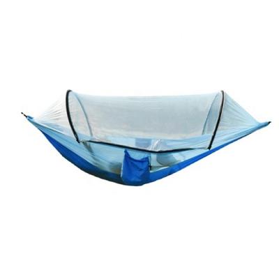 China Durable Quick-Opening Automatic Mosquito Net Outdoor Glamhom Camping Pole Anti-Rollover Hammock for sale