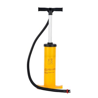 China Small High Efficiency IFUNWOD Manual Compressor Action Hand Pump Double Yellow Five Colors for sale