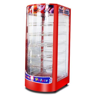 China 6Layer Restaurant Warmer Food Warmer Showcase With DH-1P-6 Heating Showcase/Glass/Bread Warmer Display Crisps for sale