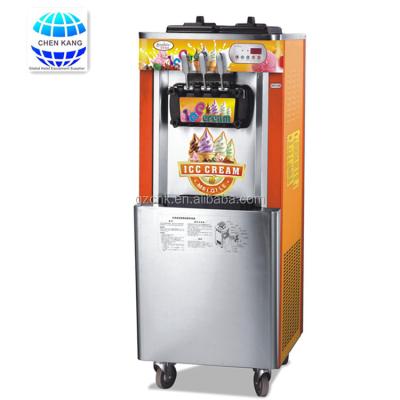 China l Commercial ice cream making machine with colorful painting for sale