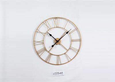 China 12 horas hermosas de exhibición alrededor del reloj del arte de la pared del metal de los 80CM en venta