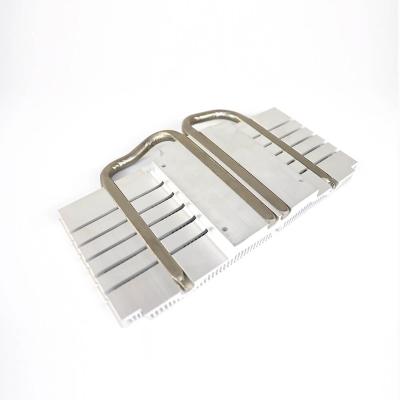 China Custom Curved Aluminum Extrusion Radiator Mounting Aluminum Radiator for sale