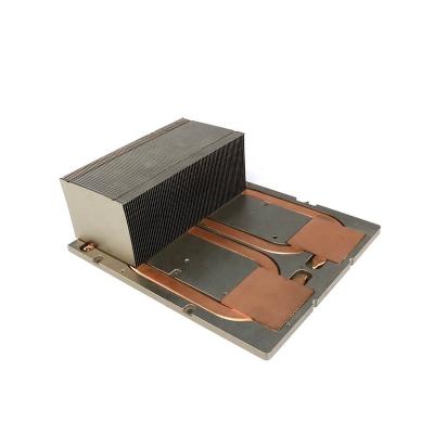 China door & High Window Redemption 300W Loop Fin Heatsink With Heat Pipes for sale