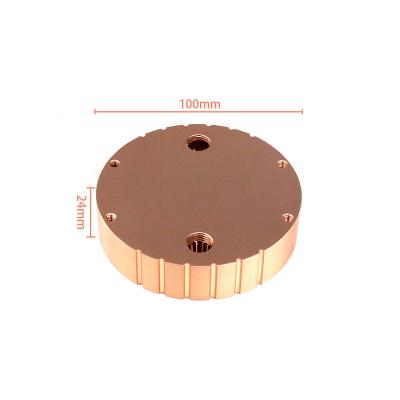 China High Performance Aluminum Copper Tubes Heat Pipe Heatsink For 800w LED Lighting Heatsink for sale