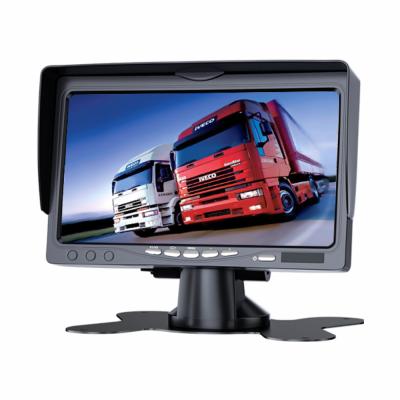 China 7 Inch Wide Angle Car Monitor Rear View Camera Car Bus Reversing Camera Monitor Suitable for Truck Bus for sale