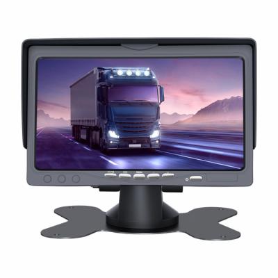 China High Quality Wide Bus Factory 12-36v Voltage 800*480 Tft 7inch Car LCD Monitor For Vehicle for sale