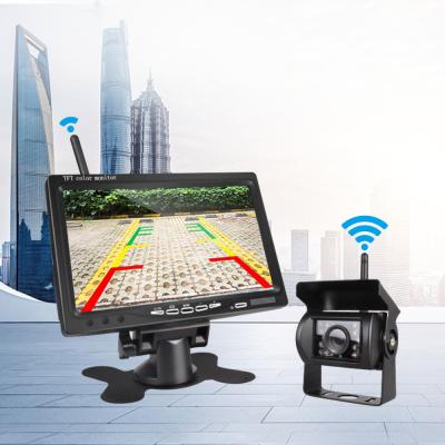 China Bus 4.3/5/7 Inch Signal Stable And Easy To Install Wireless Reversing Image for sale