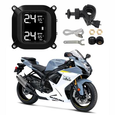 China Motorcycle Tire Pressure Meter Tpms Tire Pressure Monitoring System Tpms For Motorcycle for sale