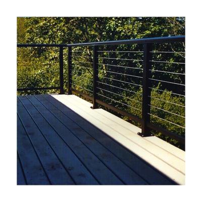 China Modern Wire Railing Stamp 316 Stainless Steel Outdoor Balcony Railing Railing Designs Wire Series Railing for sale