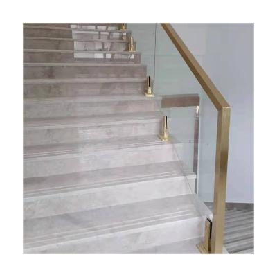 China Multi-height Selection Modern High Quality Stainless Steel Balcony Frameless Glass Balustrade for sale