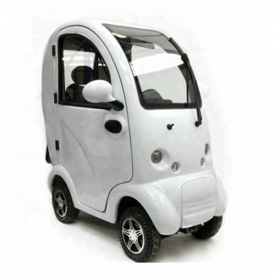 China PE0705 15km/h Unisex All Weather Scooter White Color Cabin Fully Enclosed Scooter For Older And Handicapped for sale