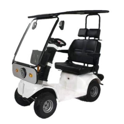 China New Portable Superior Electric Four Wheel Elder Disabled Scooter Dual Seat 145*73*85cm for sale