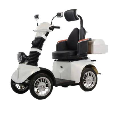 China PE0606 Foldable Perfect Transformer 4 Wheel Electric Golf Mobility Scooter 1000 Watt For Older Adult 16*8-7 for sale