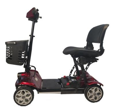 China Health Care Supplies Unisex Folding Electric Mobility Scooter Four Wheel Scooter for sale