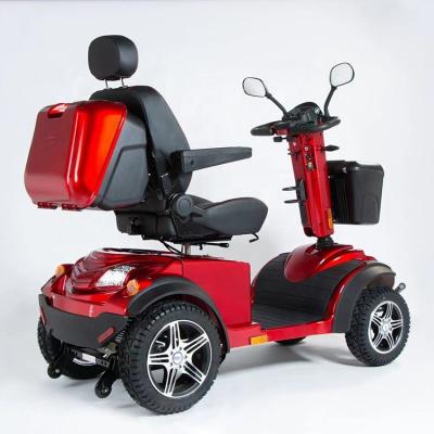 China Unisex 4 Wheeler Disability Heavy Duty Scooter Folding Electric Mobility Scooter For Elderly for sale