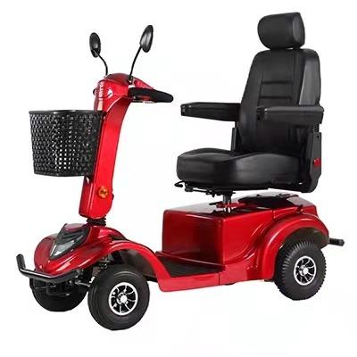 China PE0605E 4 Wheel Unisex Mobility Scooters Electric Handicapped Handicapped Scooter For Elder Outdoor Use for sale