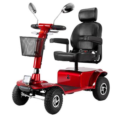 China PE0605D Unisex High Back With Headrest Outdoor Scooter Big Size With Big Wheels Long Range Miles for sale