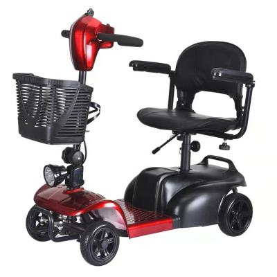 China Unisex OEM PDM 4 Wheels Small Safety Electric Scooter For Seniors for sale