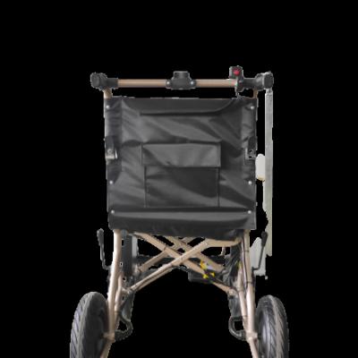 China Factory Direct Aluminum Alloy Frame Folding Lightweight Electric Wheelchair 78*35*80cm for sale