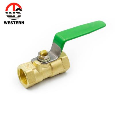 China General Custom Any Size KIZ Type 4 Inch Plumbing Brass Ball Valve for sale