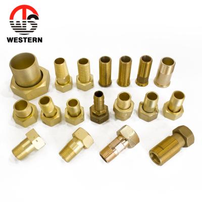 China HPb582A/HPb57-3/CW617N/C37700 Sanitary Tube Male Female Threaded Plumbing Fittings Coupling Meter Brass Unions Water Coupling Brass Pipe Fitting for sale