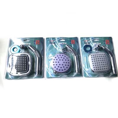 China Without Diverter Bathroom High Pressure Water Saving Rain Shower Head Set for sale