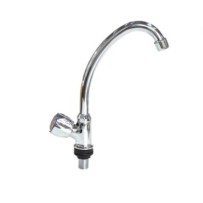 China Factory Modern Design High Quality Modern Chinese Professional Kitchen Hot Cold Water Brass Polishing Bibcock for sale