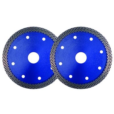 China . High Speed ​​Straight Smooth Edge Clad Diamond Saw Blade For Marble And Granite for sale